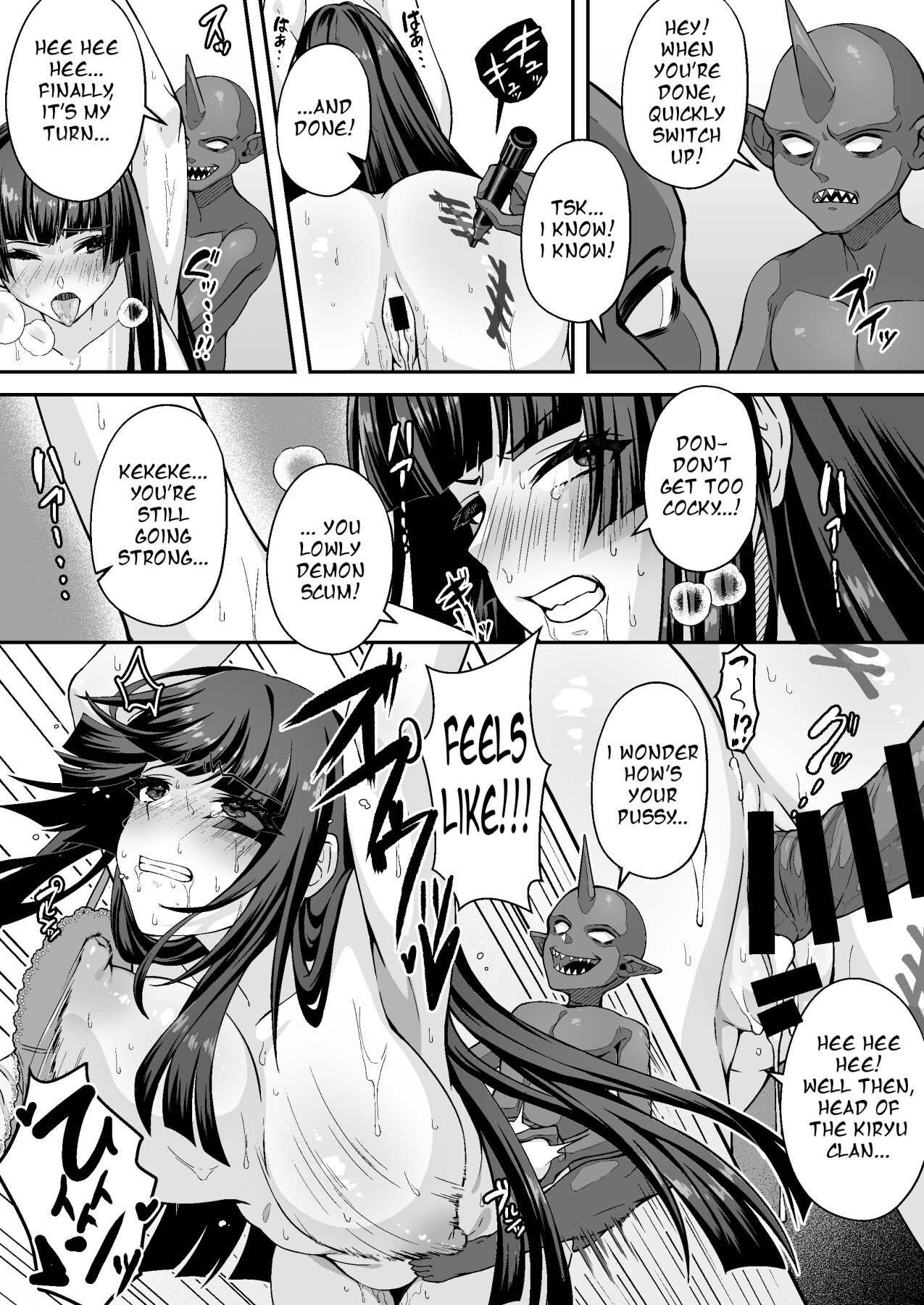 Hentai Manga Comic-The Master Demon Exorcist Doesn't Succumb to Tentacle Demon-Read-51